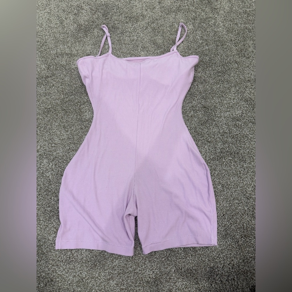 Skims Fit Everybody Picot Onsesie - Bubble Gum - Picture 3 of 5